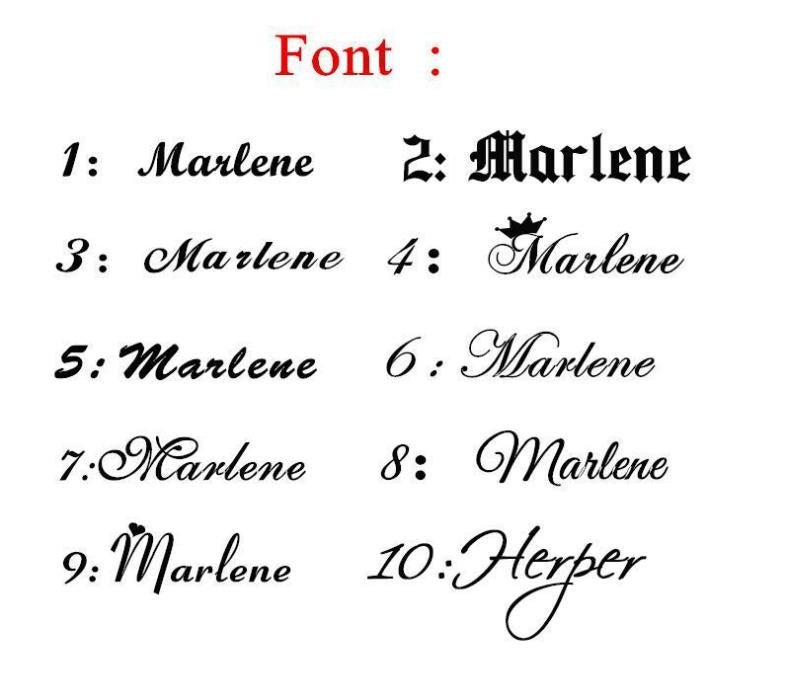 Personalized name necklace