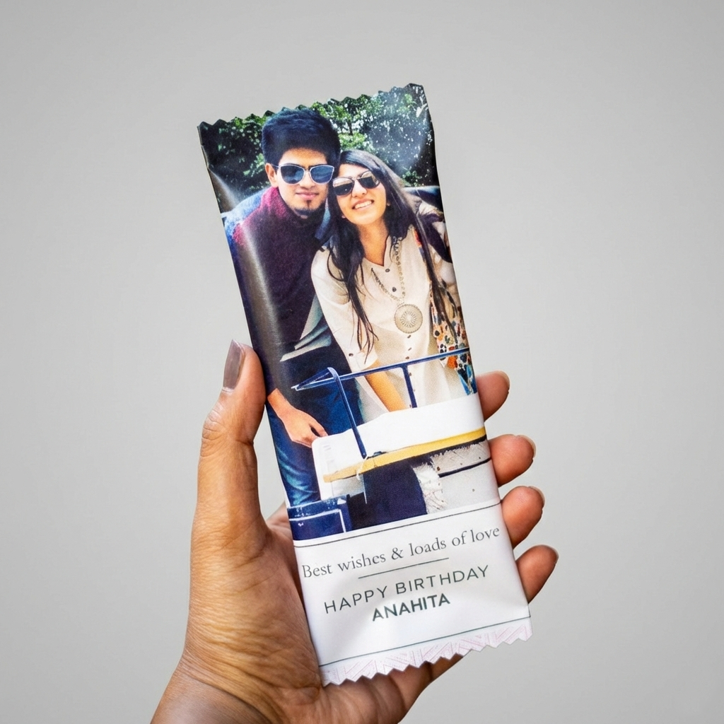 Personalized Photo Chocolate