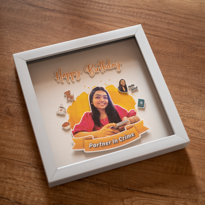 3D Memento Celebration Frame