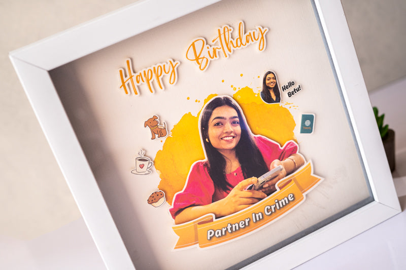 3D Memento Celebration Frame