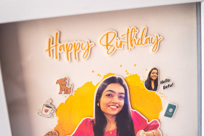 3D Memento Celebration Frame