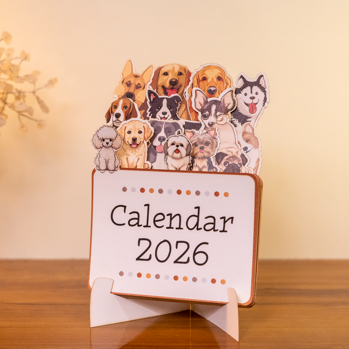 The Ultimate Dog Lovers Desk Calendar 2026