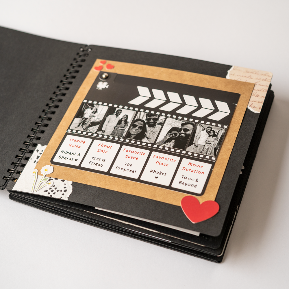 Handmade Scrapbook Album – Jar of Hearts