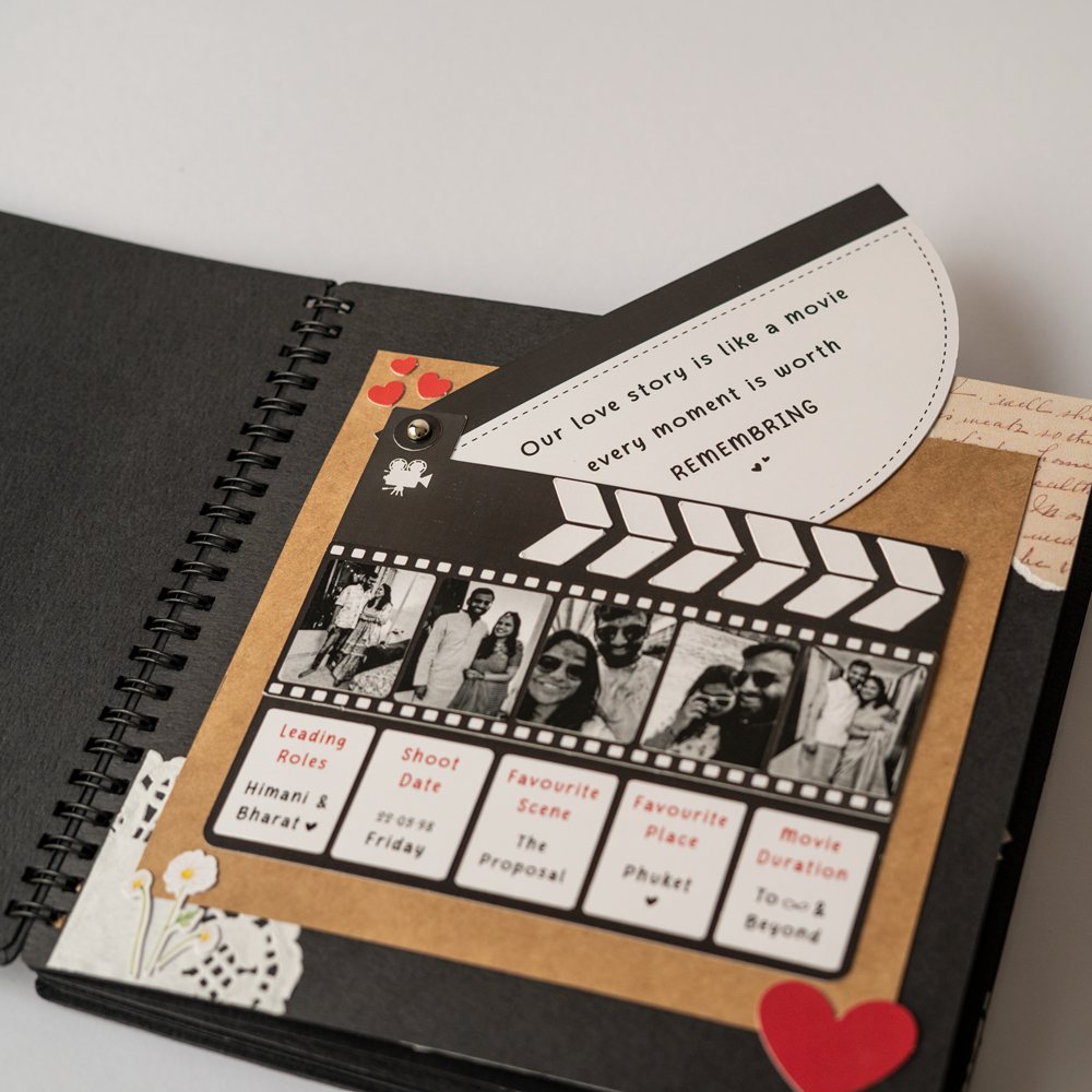 Handmade Scrapbook Album – Jar of Hearts