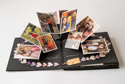 Handmade Scrapbook Album – Jar of Hearts