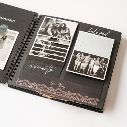 Handmade Scrapbook Album – Jar of Hearts