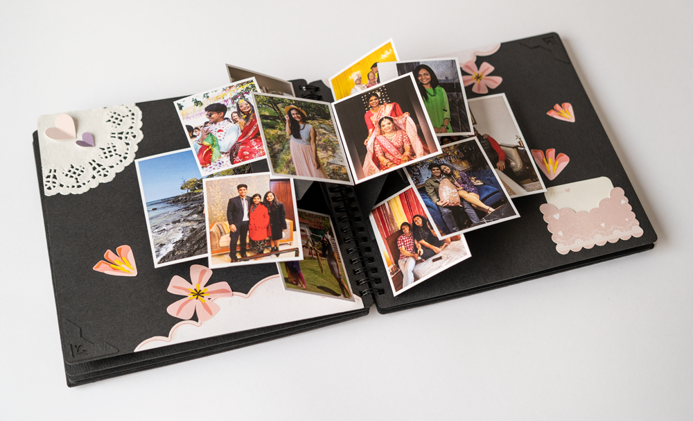 Handmade Scrapbook Album – Jar of Hearts