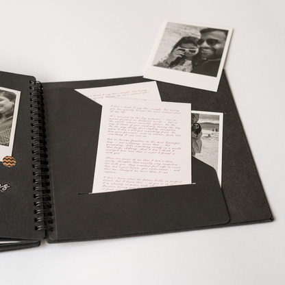 Handmade Scrapbook Album – Jar of Hearts
