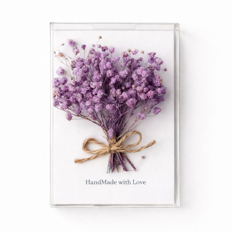 Eternal Bloom Series - Purple Preserved Fresh Flowers