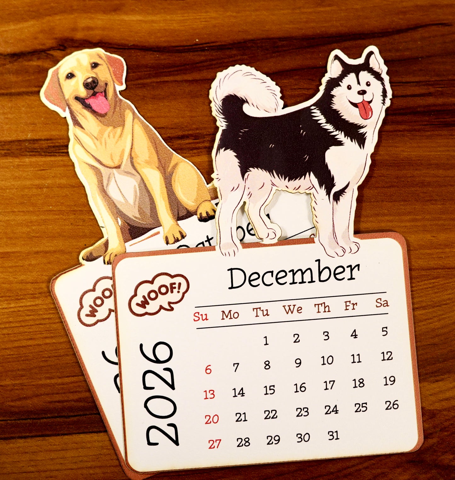 The Ultimate Dog Lovers Desk Calendar 2026