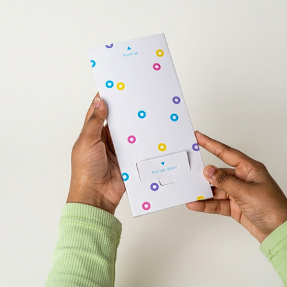 Personalised Confetti Shooter Photo Card