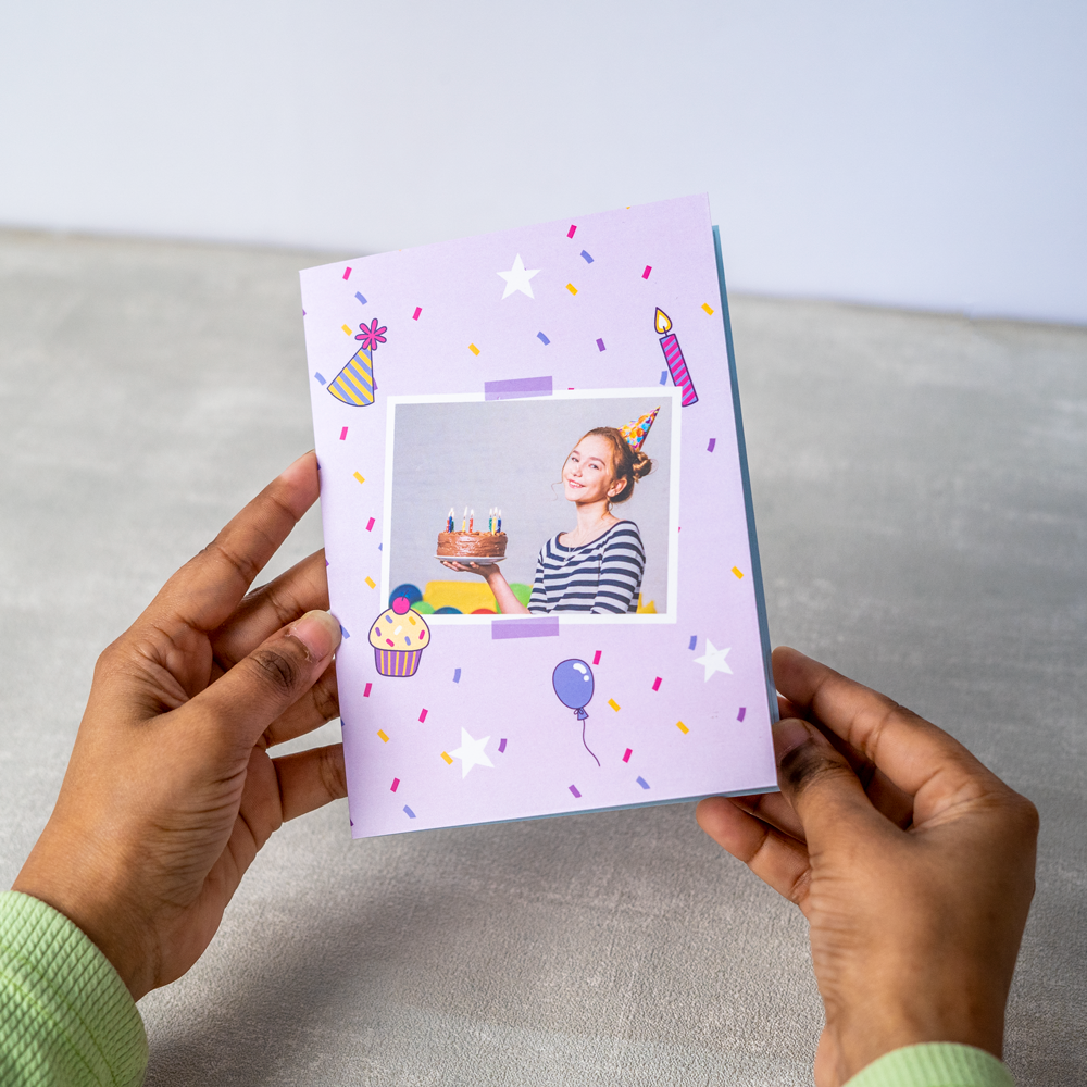 Personalised Birthday Confetti Pop-Up Card