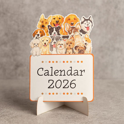 The Ultimate Dog Lovers Desk Calendar 2026