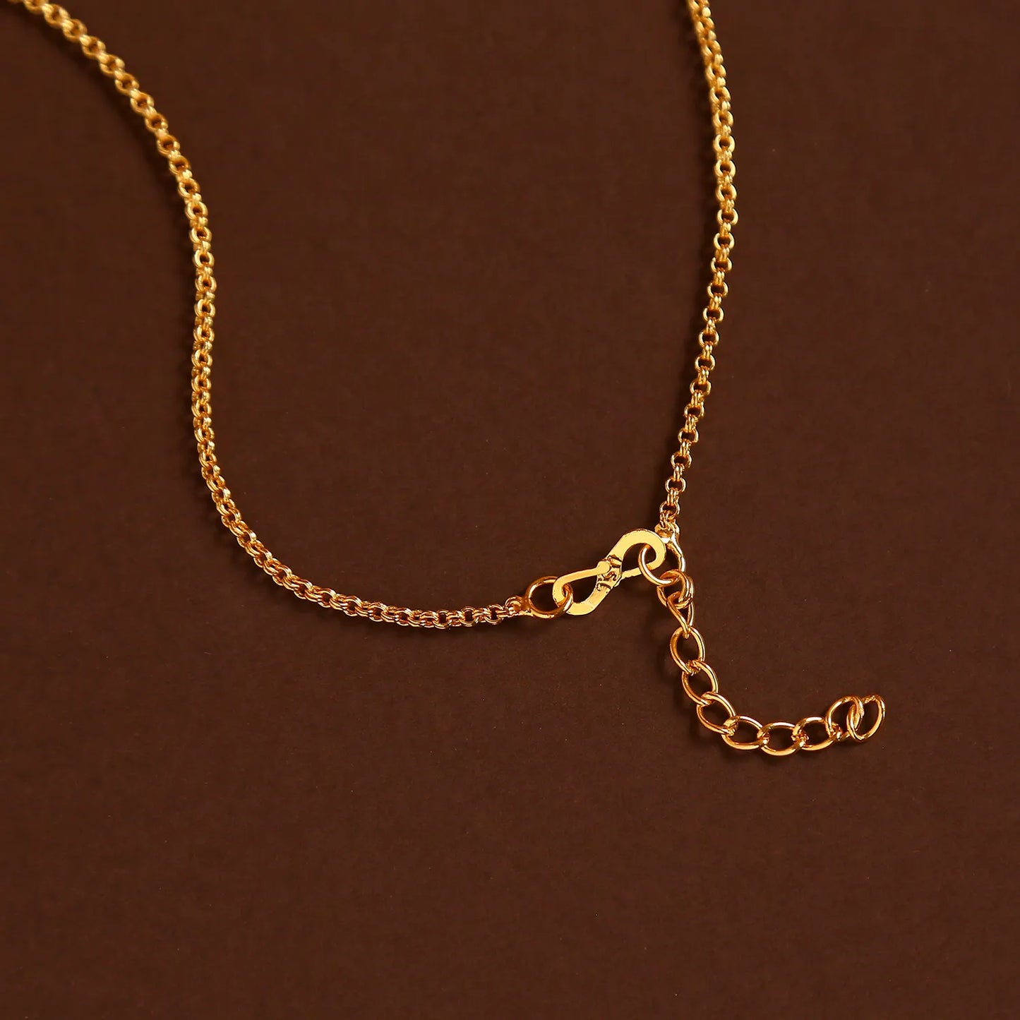 Personalised crown name necklace